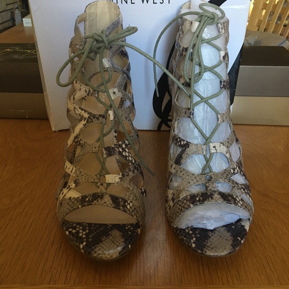 Nine West cage sandals NIB - Picture 2 of 5